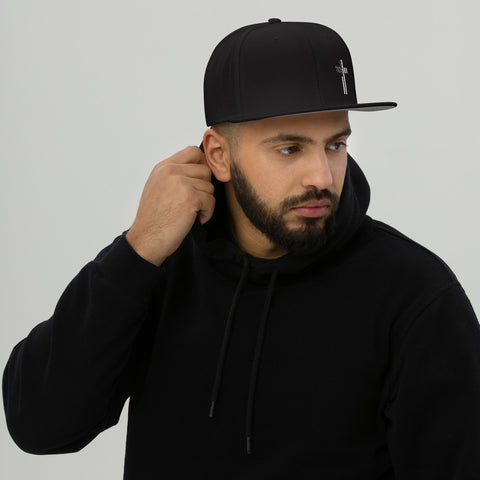 Snapback Flat Brim Hat